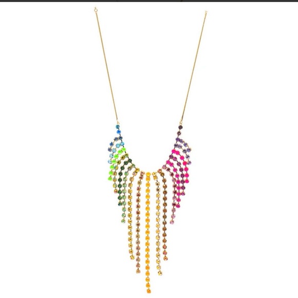 TOVA Fringed Out Necklace